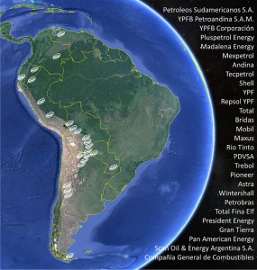 Mapa Sudamérica